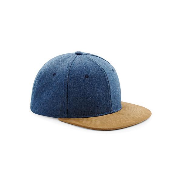 Suede Peak Snapback