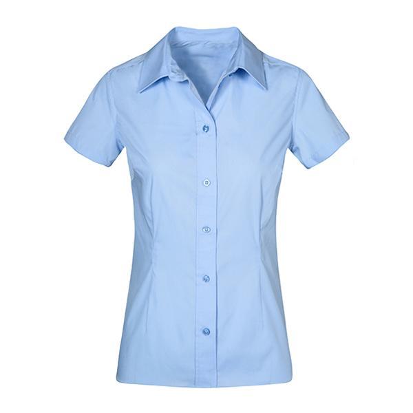 Women´s Poplin Shirt Short Sleeve