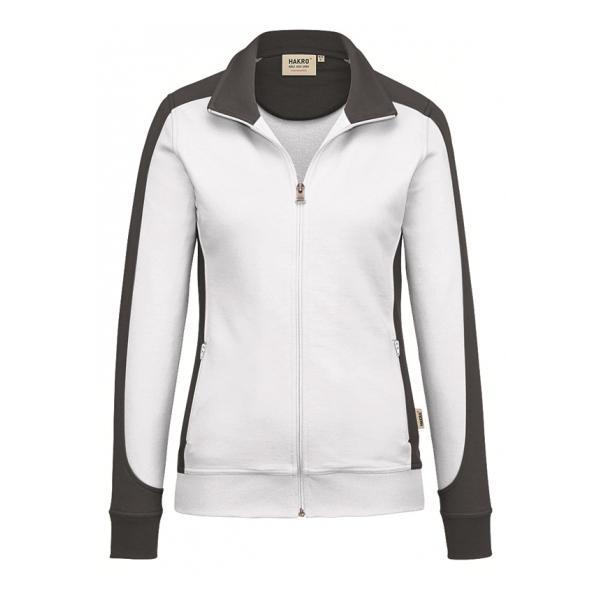 Damen Sweatjacke Contrast