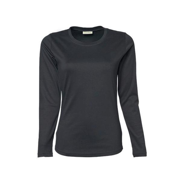 Ladies Longsleeve Interlock T-Shirt