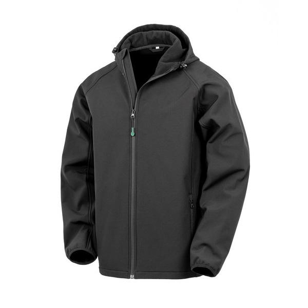 Men´s Recycled 3-Layer Hooded Softshell Jacket